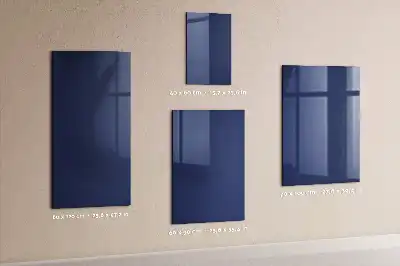 Magnetická kreslící tabule v tmavě modré barvě