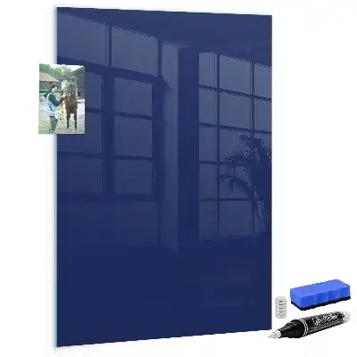 Magnetická kreslící tabule v tmavě modré barvě