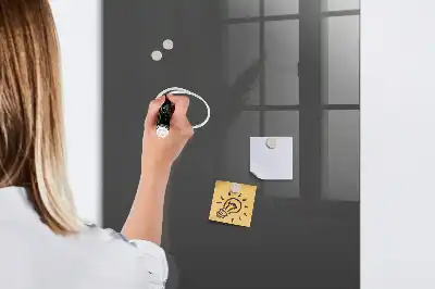 Magnetická kreslící tabule v šedé barvě
