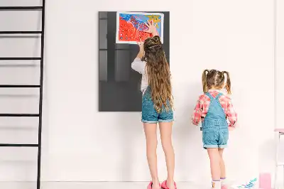 Magnetická kreslící tabule v šedé barvě