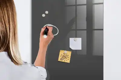 Magnetická kreslící tabule v šedé barvě