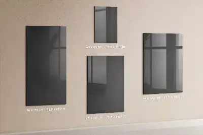 Magnetická kreslící tabule v šedé barvě