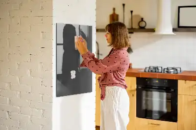 Magnetická kreslící tabule v šedé barvě