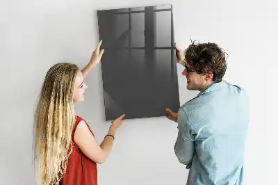 Magnetická kreslící tabule v šedé barvě