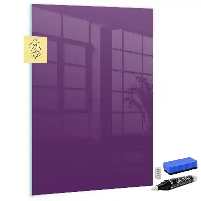 Magnetická psací tabule fialová