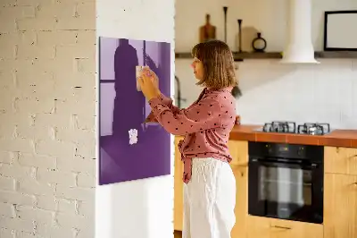 Magnetická psací tabule fialová
