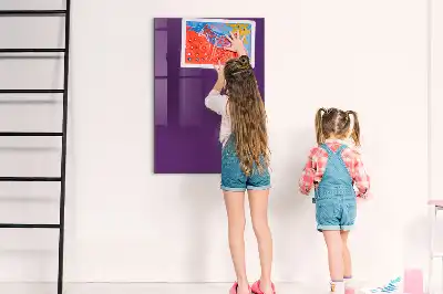 Magnetická psací tabule fialová