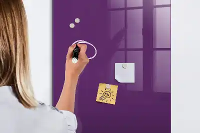 Magnetická psací tabule fialová