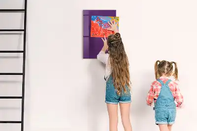 Magnetická psací tabule fialová
