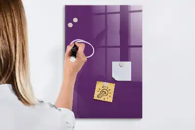 Magnetická psací tabule fialová