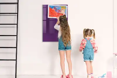 Magnetická psací tabule fialová