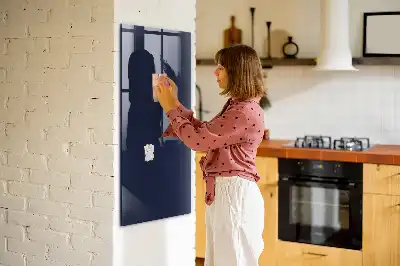 Magnetická kreslící tabule tmavě modrá