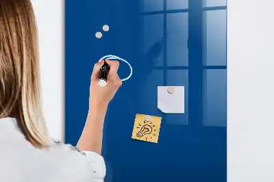 Magnetická kreslící tabule v modré barvě