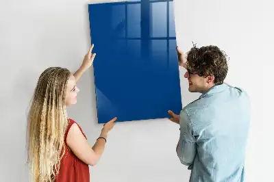 Magnetická kreslící tabule v modré barvě