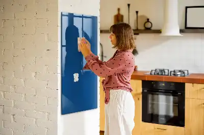 Magnetická kreslící tabule v modré barvě