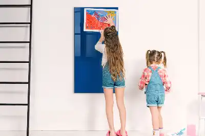Magnetická kreslící tabule v modré barvě