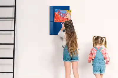 Magnetická kreslící tabule v modré barvě