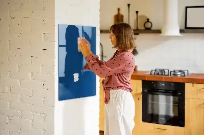 Magnetická kreslící tabule v modré barvě