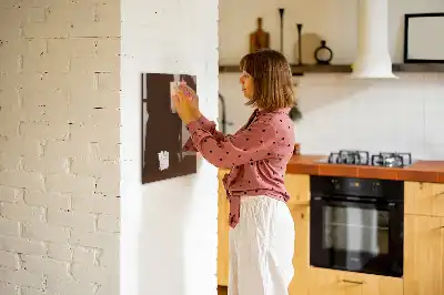 Magnetická psací tabule hnědá