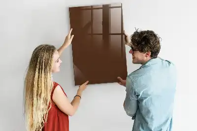 Magnetická psací tabule hnědá
