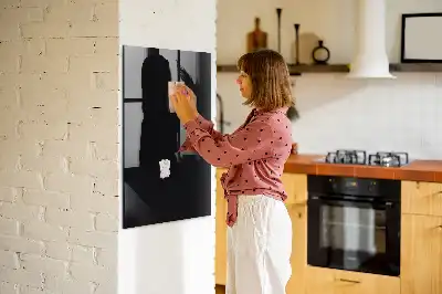 Magnetická kreslící tabule v černé barvě