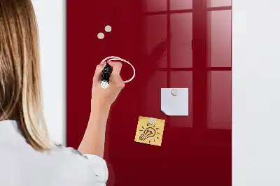 Magnetická psací tabule vínová