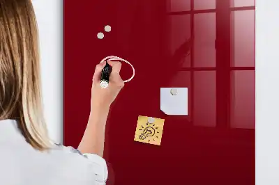 Magnetická psací tabule vínová
