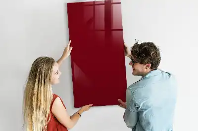 Magnetická psací tabule vínová