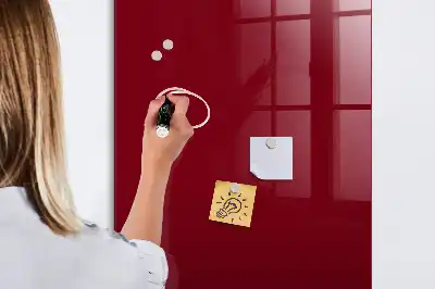 Magnetická psací tabule vínová