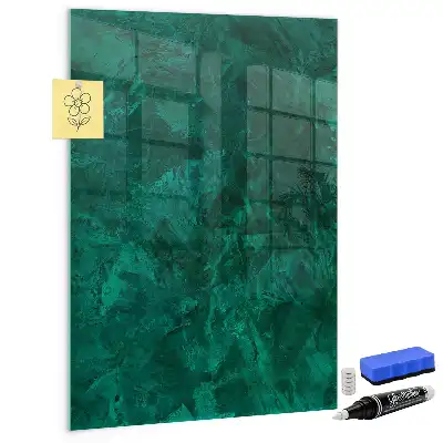Magnetická psací tabule smaragdový blok