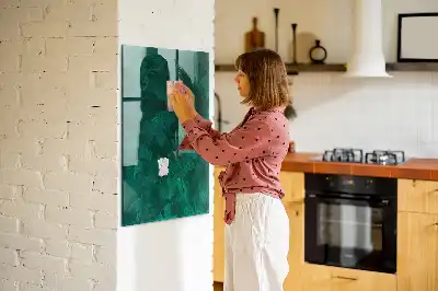Magnetická psací tabule smaragdový blok