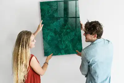 Magnetická psací tabule smaragdový blok