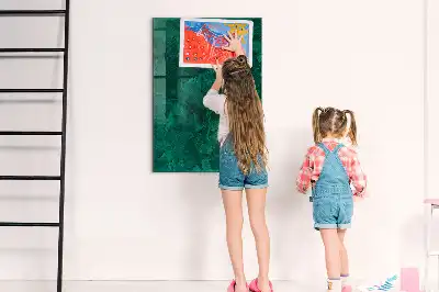 Magnetická psací tabule smaragdový blok