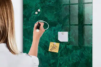 Magnetická psací tabule smaragdový blok