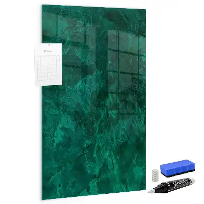 Magnetická psací tabule smaragdový blok