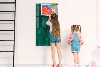 Magnetická psací tabule smaragdový blok