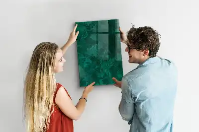Magnetická psací tabule smaragdový blok