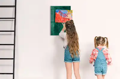Magnetická psací tabule smaragdový blok