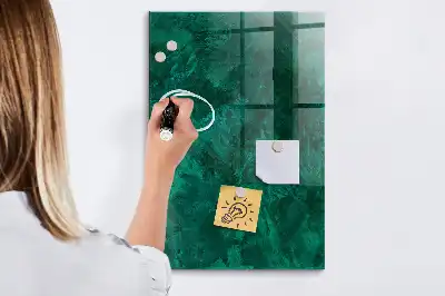 Magnetická psací tabule smaragdový blok