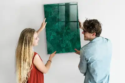 Magnetická psací tabule smaragdový blok