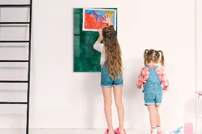 Magnetická psací tabule smaragdový blok