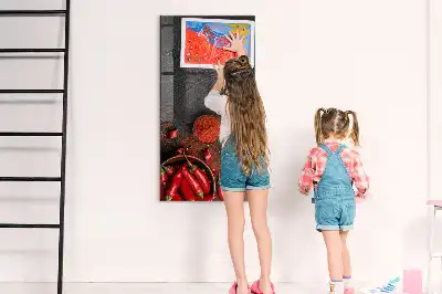 Mletá paprika magnetická psací tabule