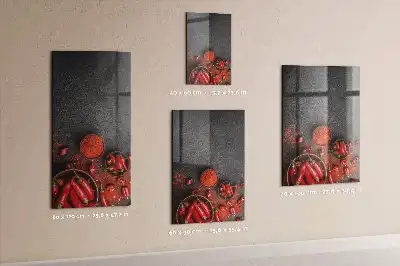 Mletá paprika magnetická psací tabule