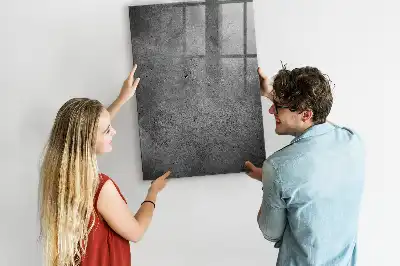 Magnetická kreslící tabule v dekoru betonu