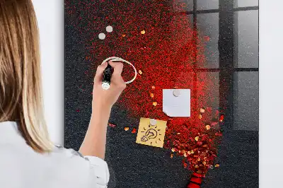Mletá paprika magnetická kreslící tabule