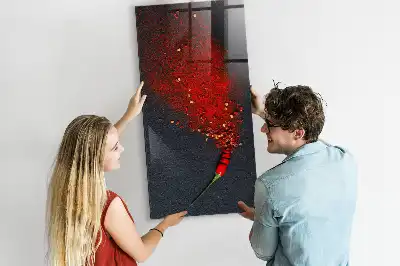 Mletá paprika magnetická kreslící tabule