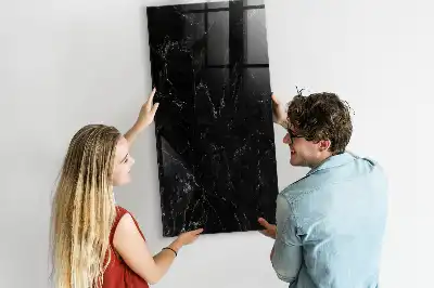 Magnetická psací tabule tmavý mramor