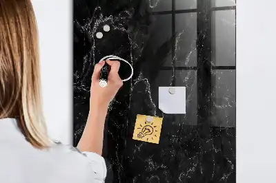 Magnetická psací tabule tmavý mramor