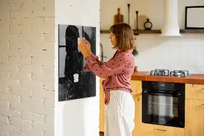 Magnetická psací tabule tmavý mramor