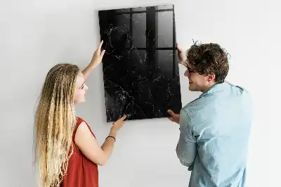 Magnetická psací tabule tmavý mramor